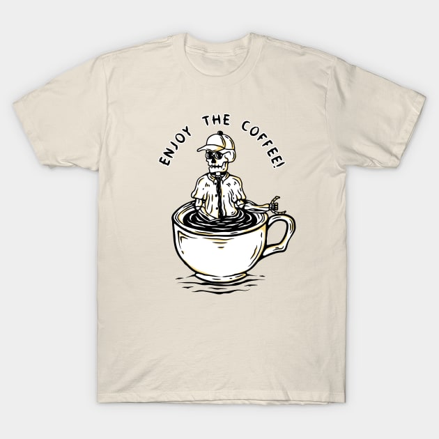 Enjoy the coffee T-Shirt by Surururr